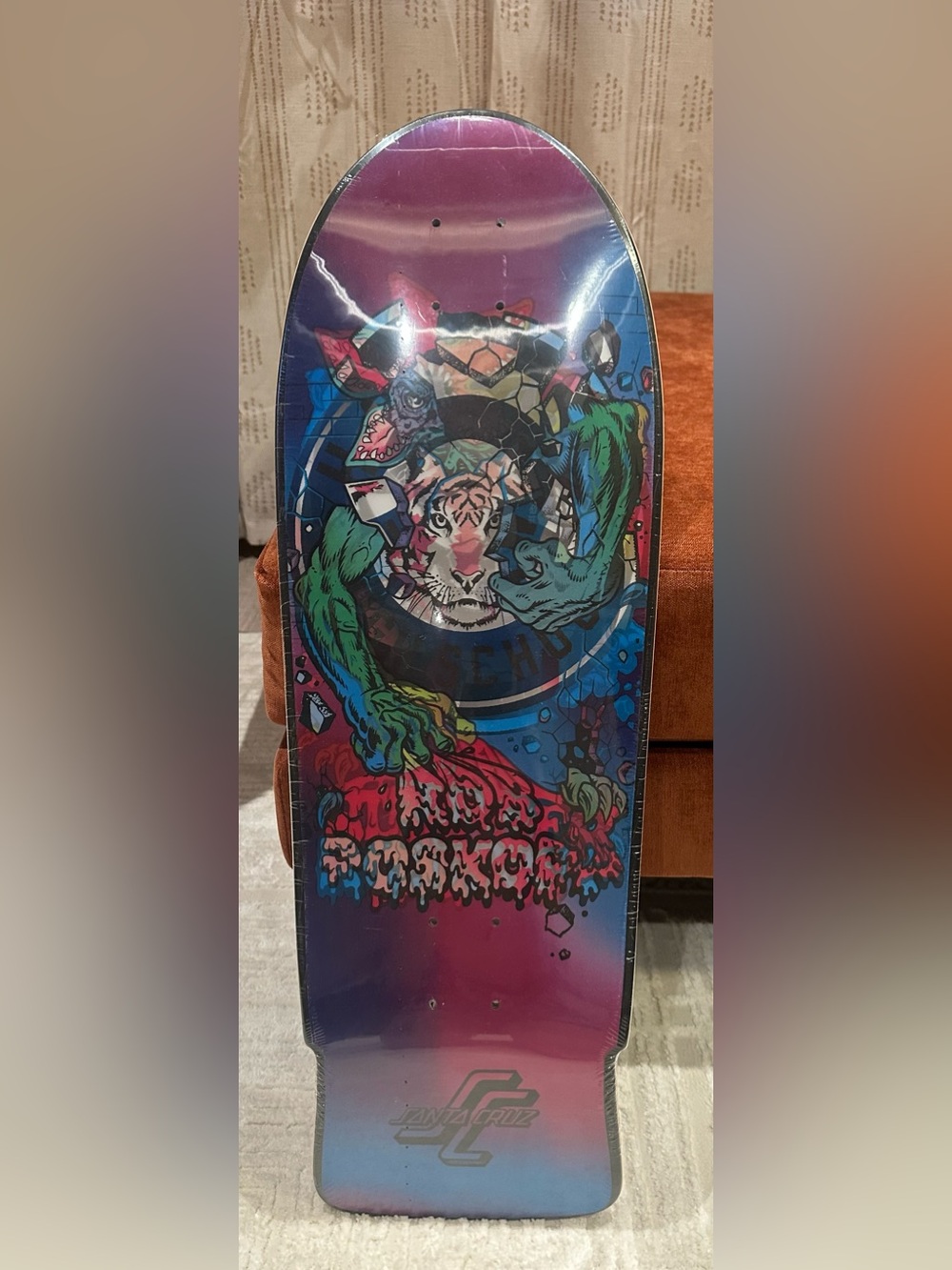 Santa Cruz x Stranger Things Rob Roskopp Demogrogon Lenticular Reissue